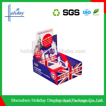 Assembled cardboard counter display boxes cardboard